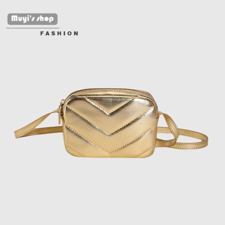 Túi Đeo Chéo Mini Hình Vuông Kiểu Dáng Đơn Giản Thời Trang Dành Cho Nữ