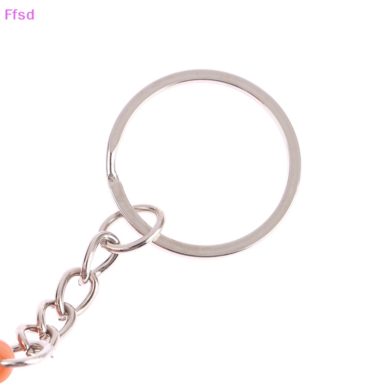 {Ffsd} Móc Chìa Khóa Resin Hình Động Vật Hoạt Hình Dễ Thương