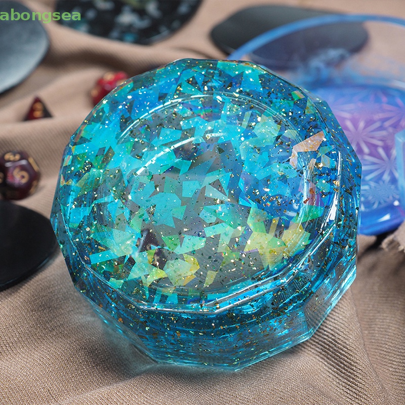 Khuôn Silicone 3.46in Hình Vuông / Tròn Hỗ Trợ Làm Trang Sức DIY