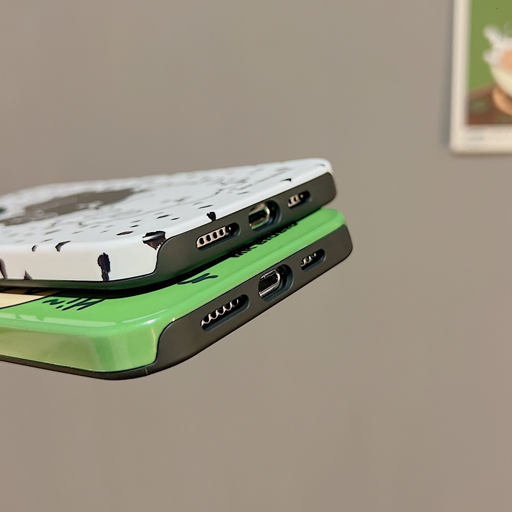 Ốp Điện Thoại PC Cứng In Hình Thỏ Hoạt Hình Dễ Thương Cho iPhone 11 13 12 14 Pro Max