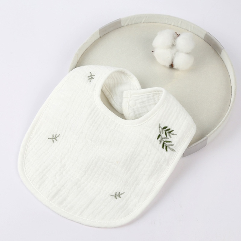 Khăn Lau Nước Bọt Chất Liệu Cotton Tiện Dụng Cho Bé Sơ Sinh