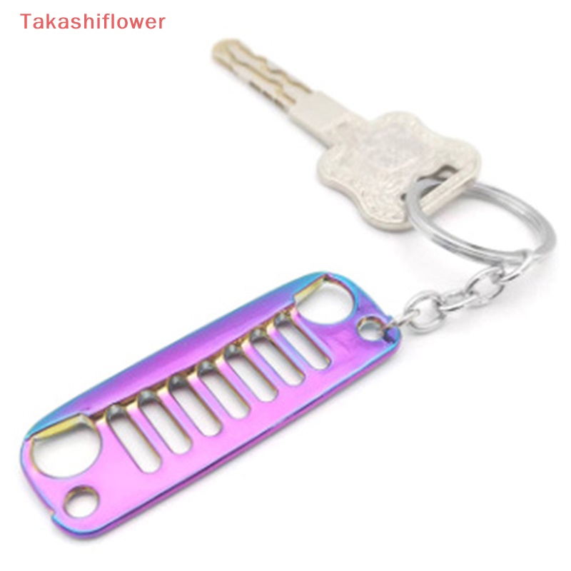 Vỉ Nướng Bằng Thép Không Gỉ Gắn Móc Khóa Xe Hơi Tiện Dụng