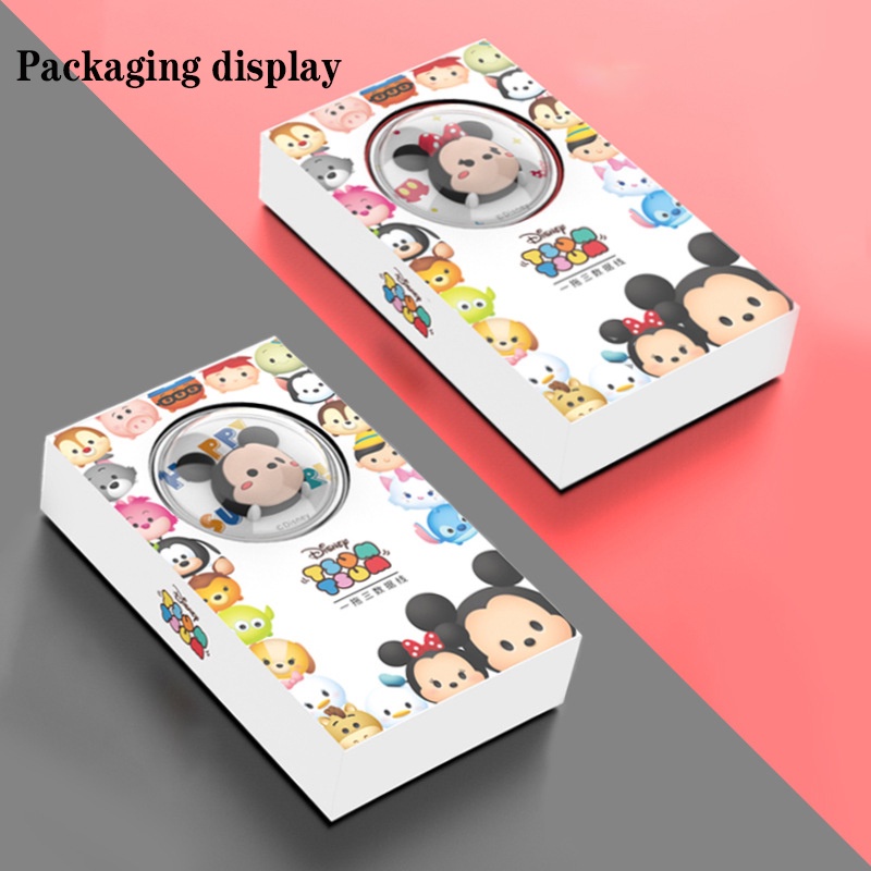 Cáp Sạc Nhanh 3 Trong 1 Cổng Type-C USB Hình Disney Mickey Minnie Winnie Stitch Alien Lotso Cho iPhone Huawei Samsung