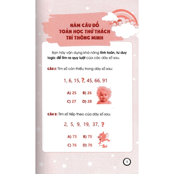 Sách -Siêu Trí Tuệ: Tư Duy Thông Minh Và Nhanh Trí +Khả Năng Sinh Tồn +Câu Đố Suy Luận Kiểm Tra IQ +Thử Tài Thám Tử - VT