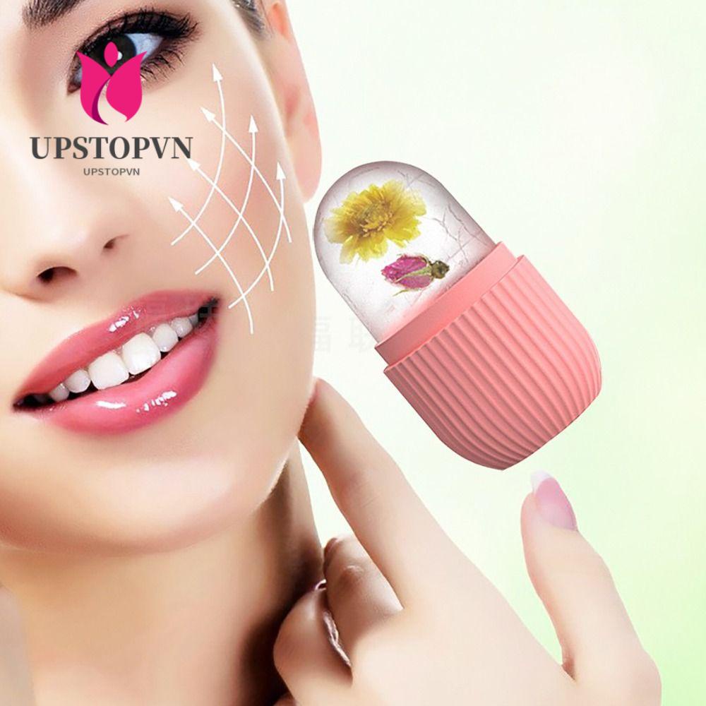 Cây Lăn Đá Bằng Silicon Giúp Giảm Bọng Mắt Và Tạo Khối Cho Da Mặt