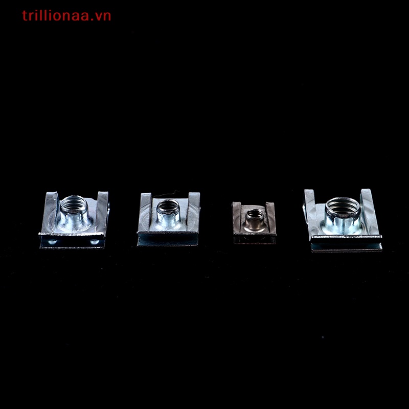 Bộ 10 Đai Ốc M4 / M5 / M6 / M8 Cho Xe Hơi Xe Máy