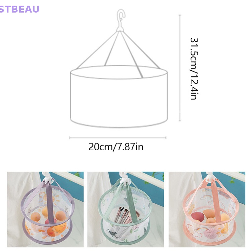 Giỏ Lưới Phơi Khô Cọ Trang Điểm Làm Đẹp Tiện Dụng