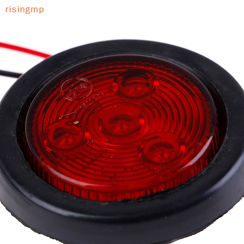 1 Đèn Xi Nhan 4 Bóng Led 2.5 &quot;Màu Đỏ Cho Xe Tải