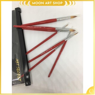 Bộ cọ ARTSECRET-102 7 cây lông nhân tạo vẽ màu nước và Acrylic