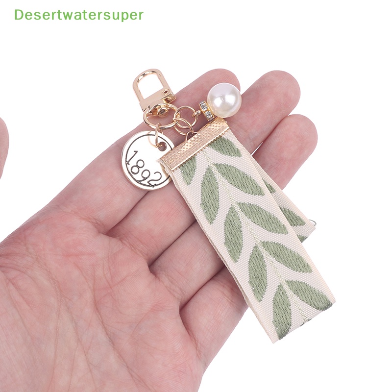 Dsvn Móc Khóa Họa Tiết Chiếc Lá Có Móc Khóa Điện Thoại Ví Trang Trí