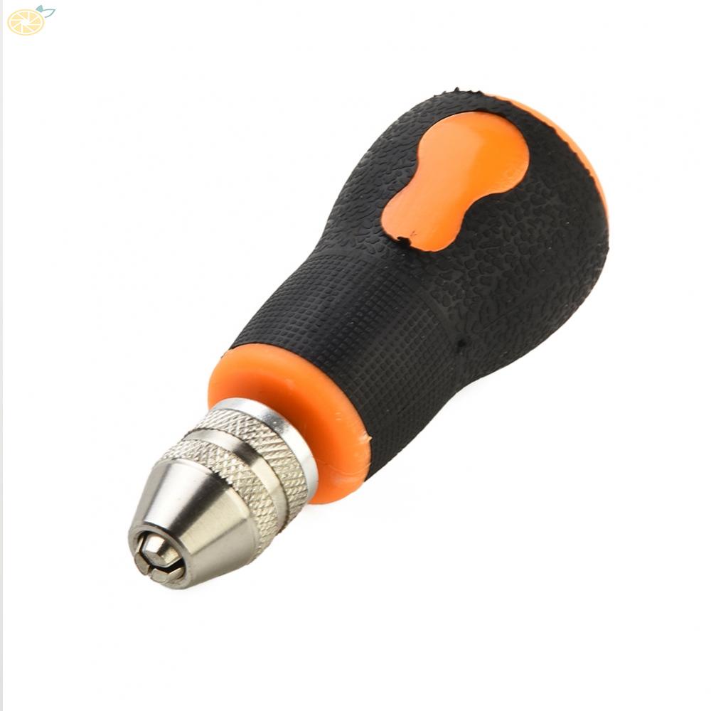 【VARSTR】Small Hand Drill Drilling Bits 0.5-3.2mm Clamping 90x34mm Metal Nonslip