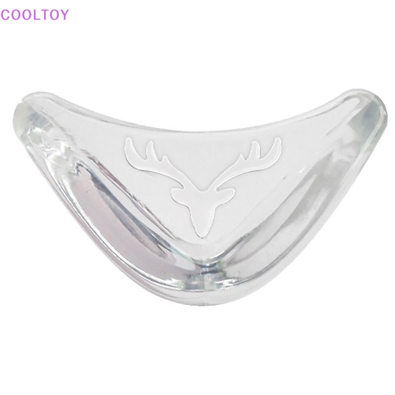 Cooltoy Bộ 2 Miếng Bọc Góc Bàn Bằng Silicon Dày Dặn Trong Suốt Hình Hươu Bảo Vệ An Toàn Cho Bé