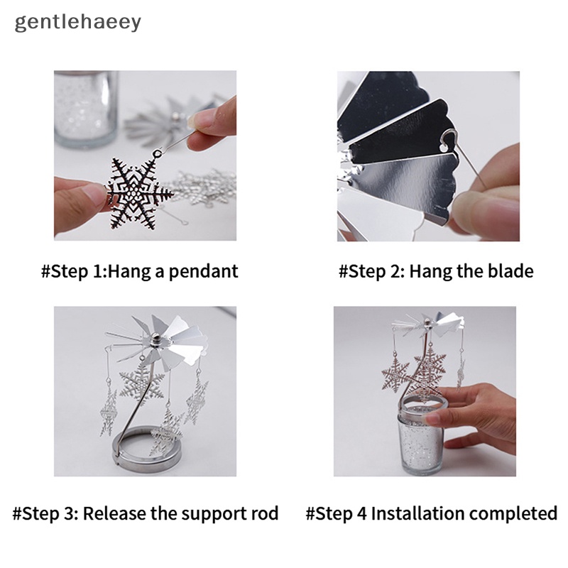 Khay Xoay Đựng Bánh Xe Ngựa Gỗ Vàng Gent s Rotag Lãng Mạn Giáng Sinh