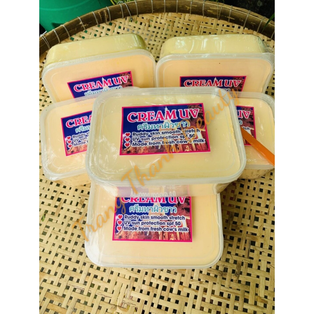 Kem Cốt Cream UV Thái Lan trắng da toàn thân hộp ( tẩy mạnh) 100g