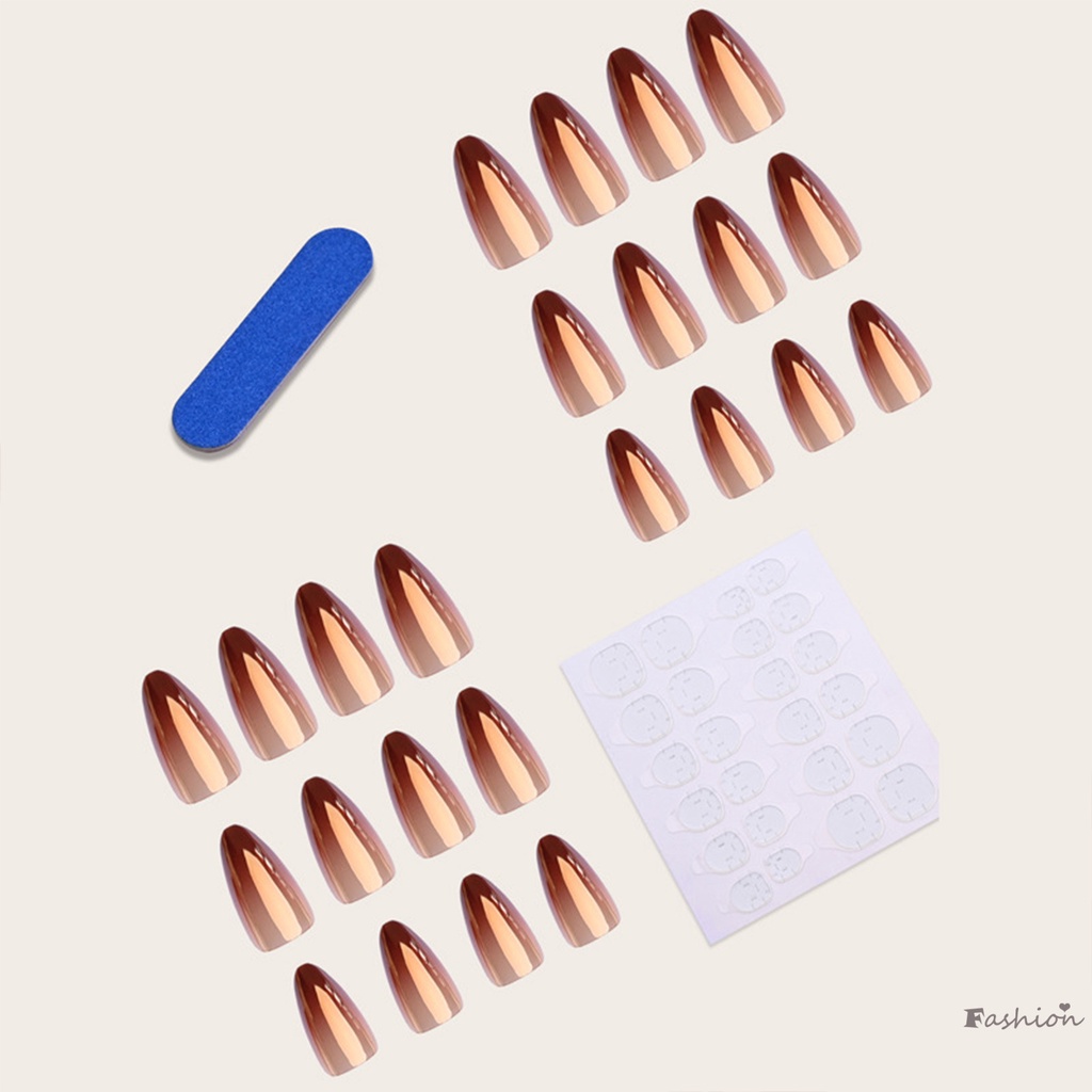 Bộ Dụng Cụ Mài Móng Tay Màu Vàng Gradient Chuyên Dụng