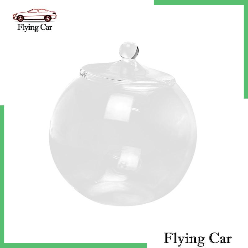 Lọ Thủy Tinh Đựng Đường / Trà Có Nắp Đậy Kín Trang Trí 2 Cái