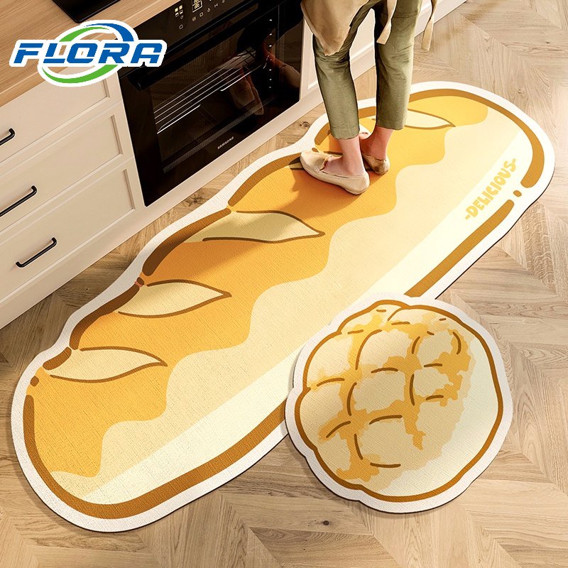 Thảm lót sàn Chống Trượt Họa Tiết Hoạt Hình Dễ Thương