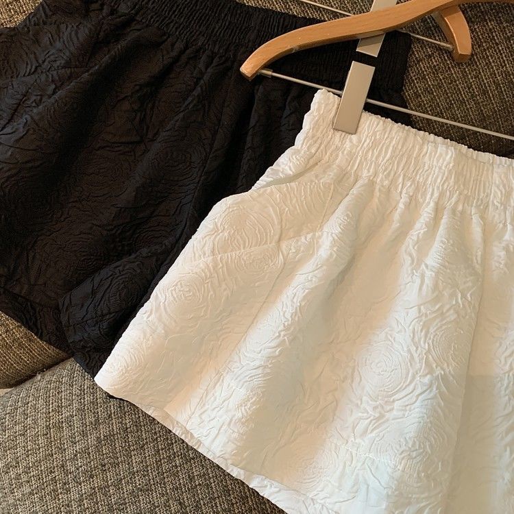 [F &amp; X] Quần Short Ống Rộng Dáng Chữ A Lưng Cao Thời Trang Mùa Hè Dễ Phối Đồ Cho Nữ