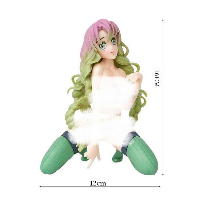 Mô Hình Nhân Vật Kanroji Mitsuri Quyến Rũ 16cm Bằng PVC