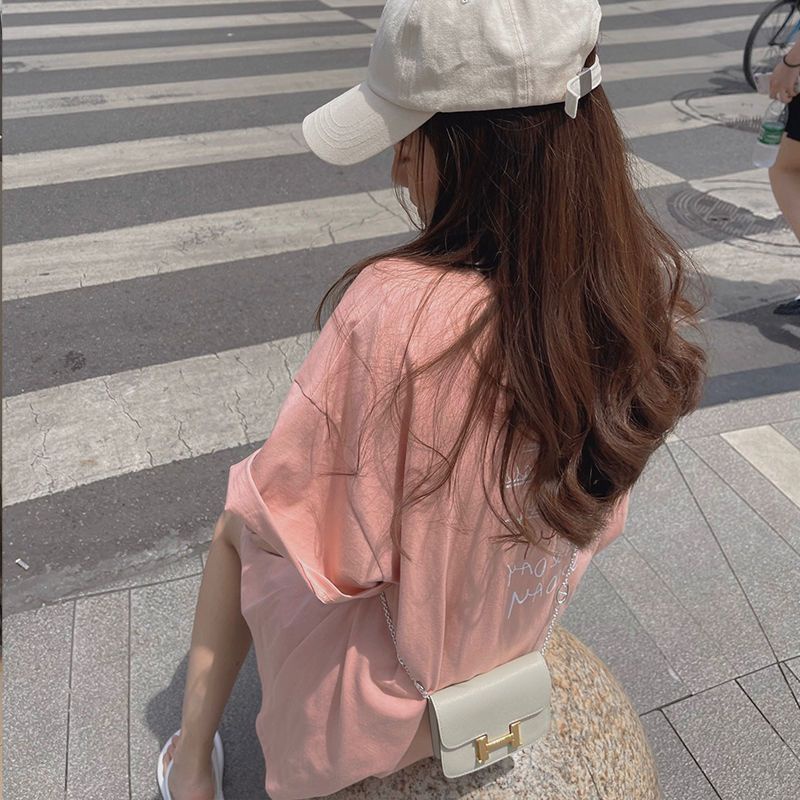 COZOK Áo Thun Ngắn Tay Dáng Rộng Thời Trang Hàn Quốc Cá Tính