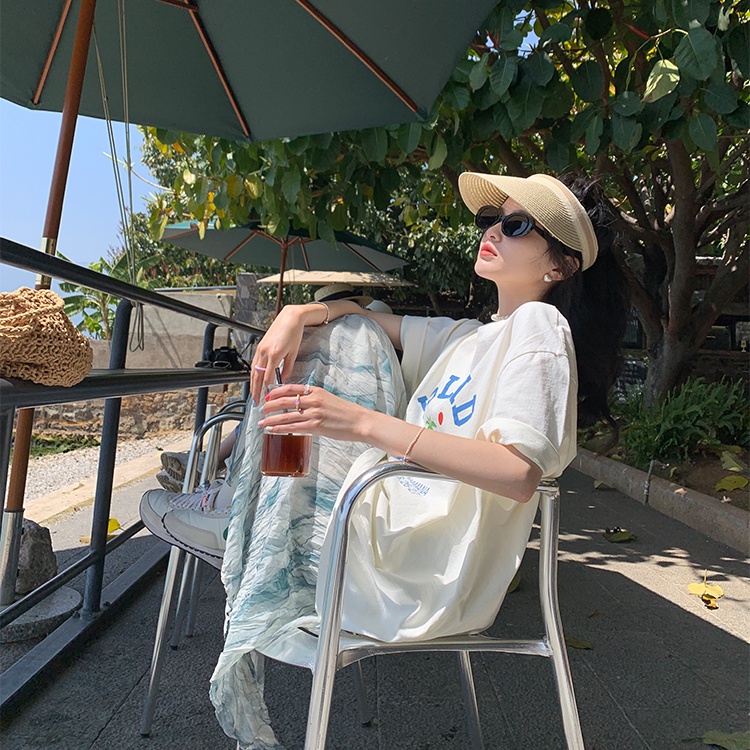 Chân Váy Xếp Li Lưng Cao Thời Trang Hàn Quốc Dành Cho Nữ