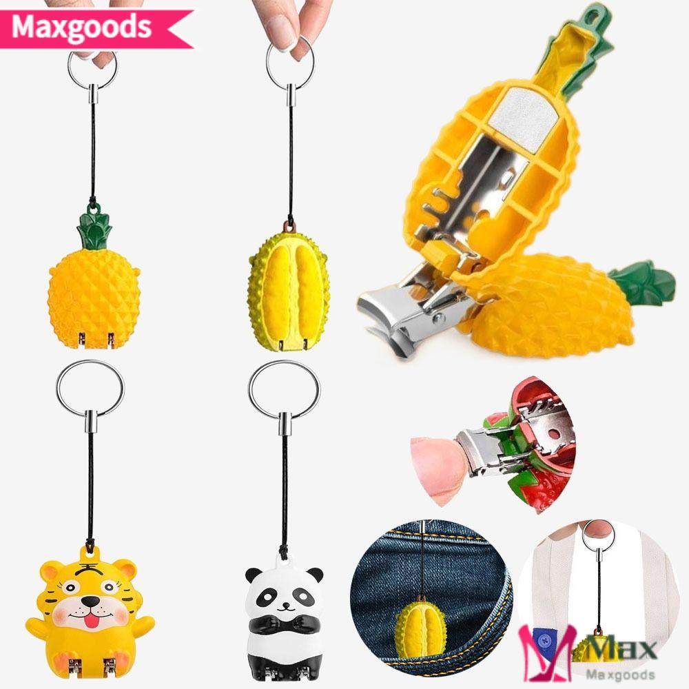 Dụng Cụ Cắt Móng Tay / Móng Chân Có Móc Khóa Thiết Kế Dễ Thương Tiện Dụng