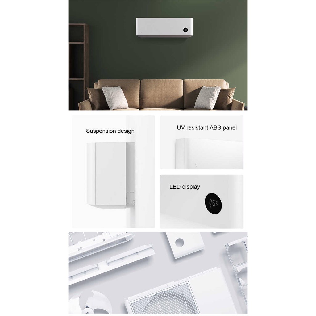 Điều Hòa Thông Minh 2 chiều Xiaomi Mijia Inverter KFR-35GW - N1A1 1.5HP /KFR-35GW - F1A1 kèm lọc không khí