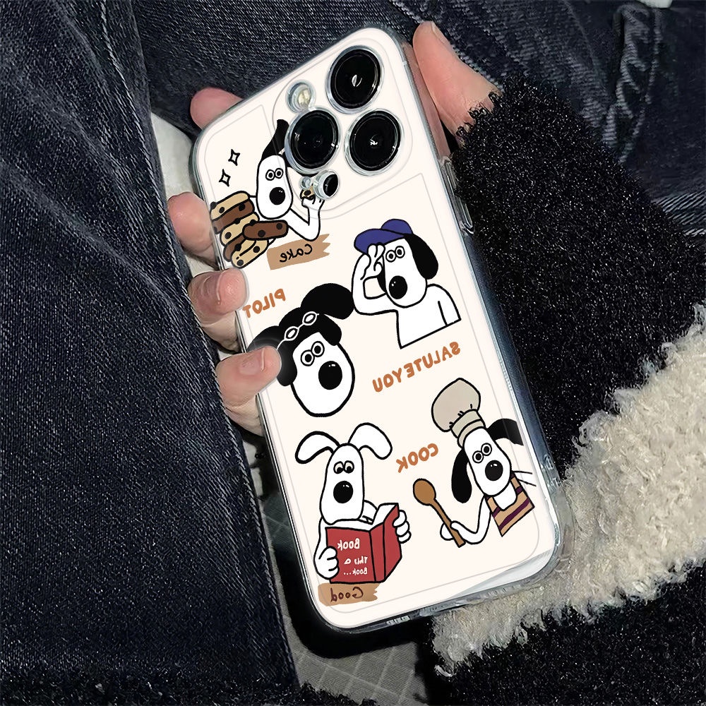 ✅Ốp Điện Thoại Mềm Chống Sốc Hình Bánh Quy 6 Trong 13 Cho Iphone 11 14Promax 78 12 TJ4G