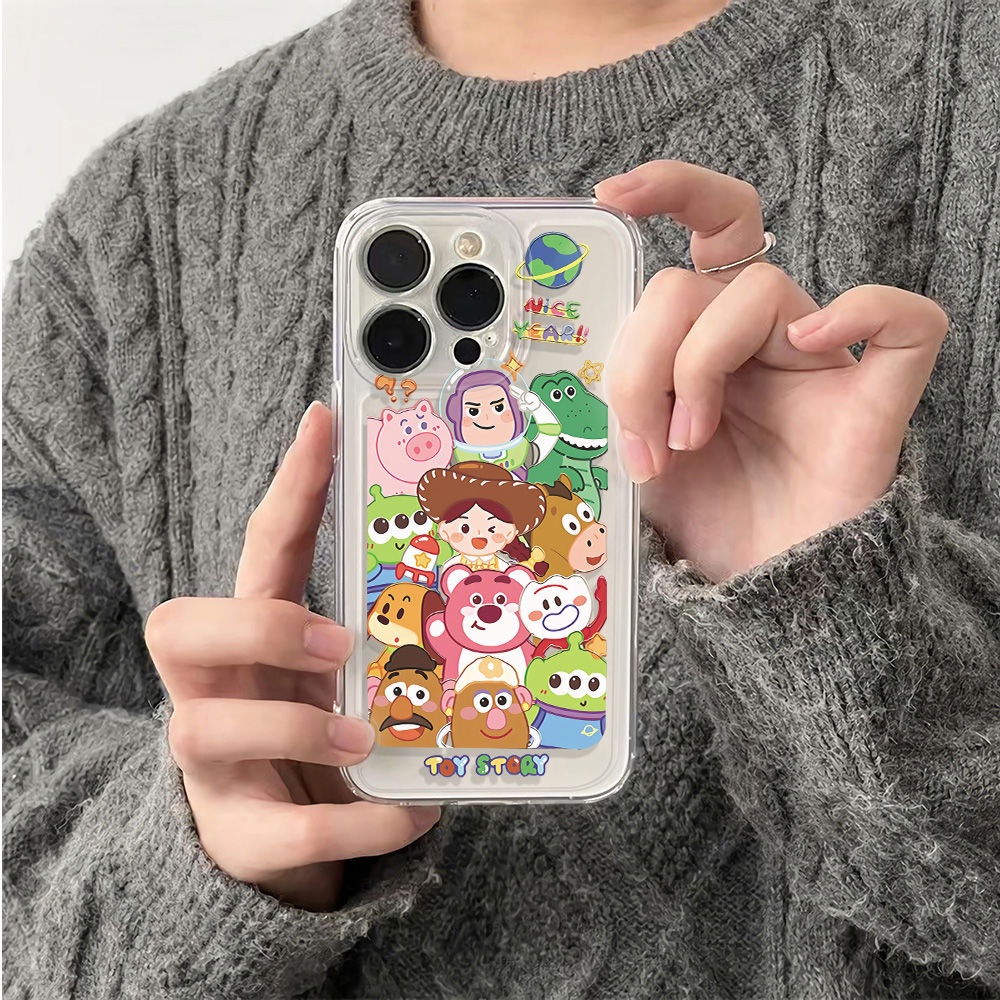 ✅Ốp Điện Thoại Dẻo Họa Tiết Hoạt Hình Toy Story Dễ Thương Chống Sốc Cho Iphone14Proiphone12Plus1378Max 11 6In