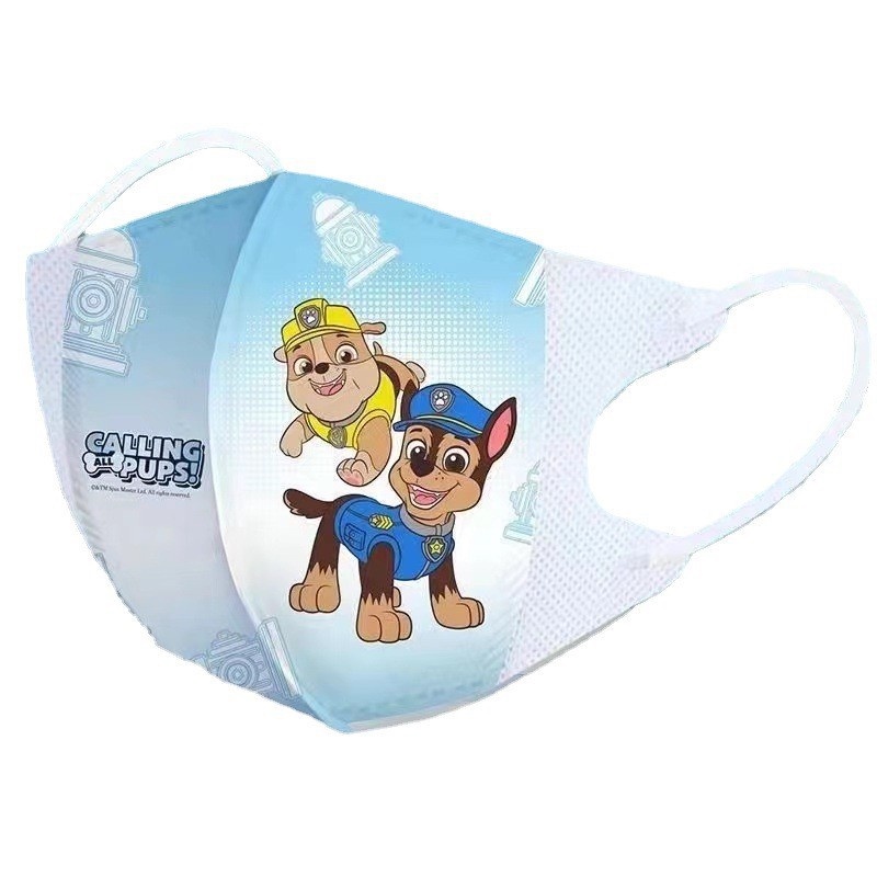 Khẩu Trang 3d Thoáng Khí Họa Tiết Hoạt Hình Xinh Xắn Dành Cho Bé 3-12 Tuổi