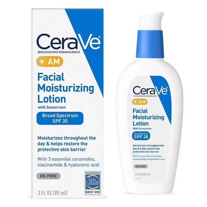 💥CHÍNH HÃNG💥 Kem dưỡng da ban đêm Cerave PM Facial Moisturizing Lotion 89ml