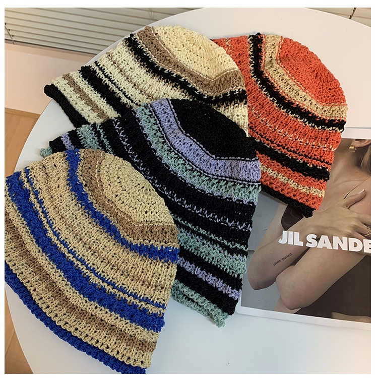 Nón Tai Bèo Đan Len Chống Tia Uv Thoáng Khí Thời Trang