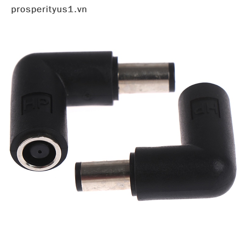 Giắc Cắm Kết Nối Chuyển Đổi prosperityus1 [7.4mm Sang 7.4mm DC Góc 90 Độ Cho Laptop