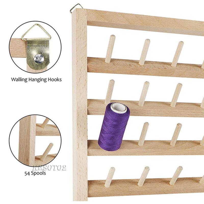 Giá Đỡ 54 Cuộn Chỉ Thêu Nhiều Màu Tiện Dụng Kesoto2