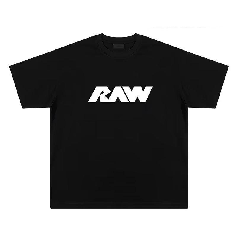 Áo nam Cổ Tròn Ngắn Tay Dáng Rộng Vải Cotton Plus Size M-8XL