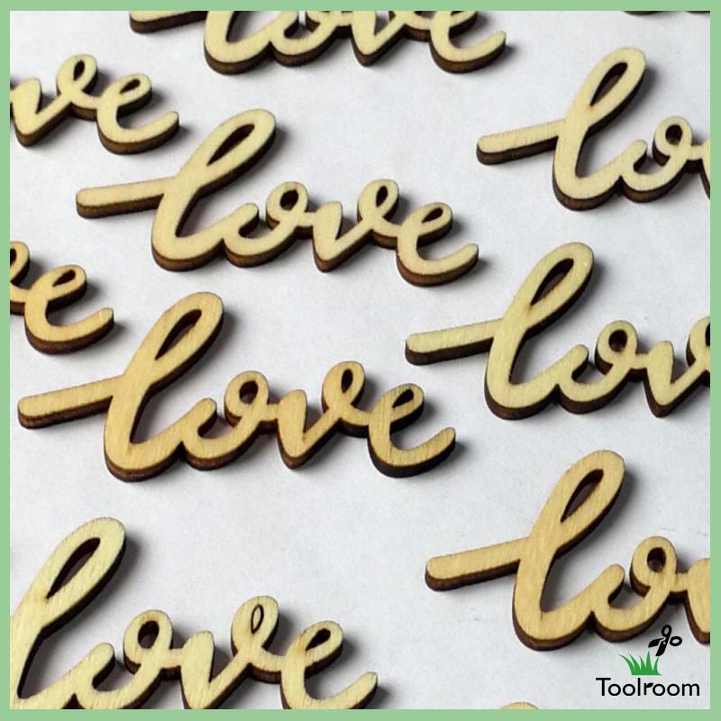 [Toolroom] Set 15 Đĩa Gỗ Hình Nón Kiểu retro Treo Trang Trí Nội Thất