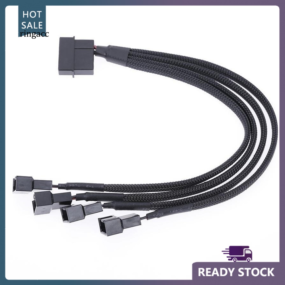 Dây Cáp Chuyển Đổi RGA 1 Sang 4 IDE 4Pin Cho CPU Máy Tính