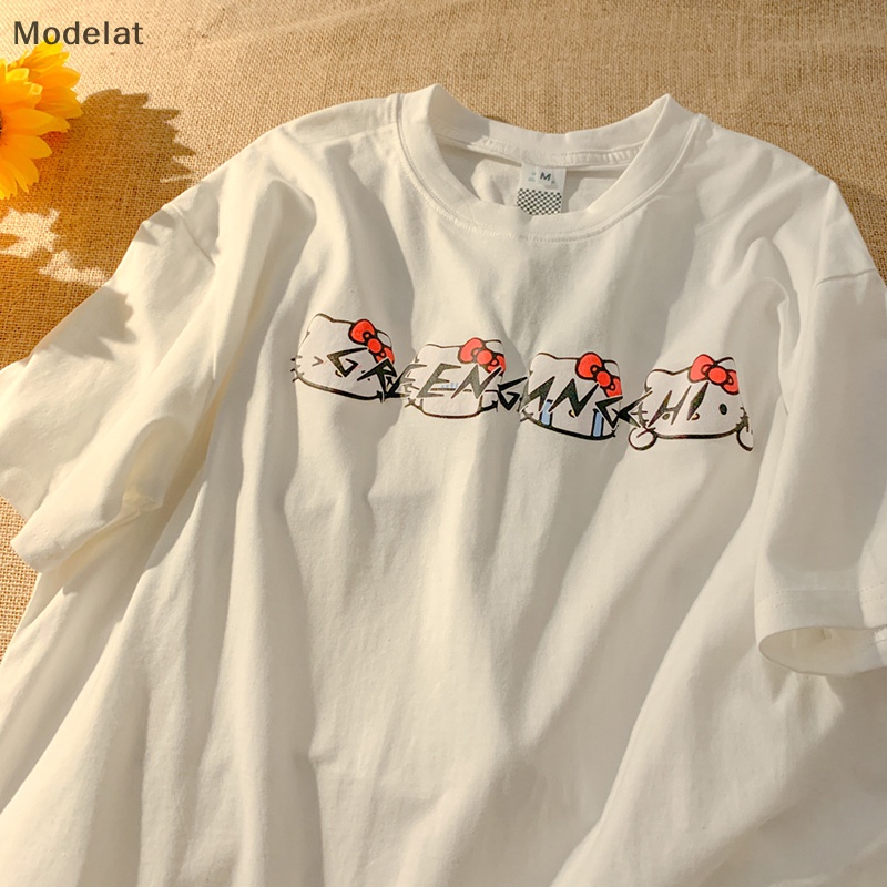 Áo Thun Nữ Tay Ngắn Dáng Rộng Y2k Phong Cách Đường Phố