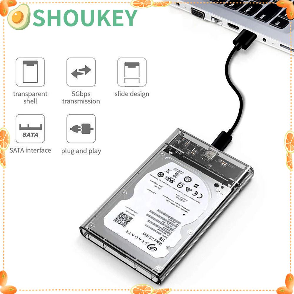 Hộp Đựng Ổ Cứng Di Động SHOUKEY Hardisk 2.5 ''