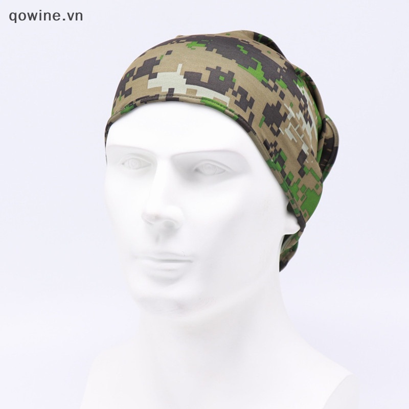 Khăn Choàng Cổ Kiêm Khẩu Trang Làm Mát Phong Cách Quân Đội