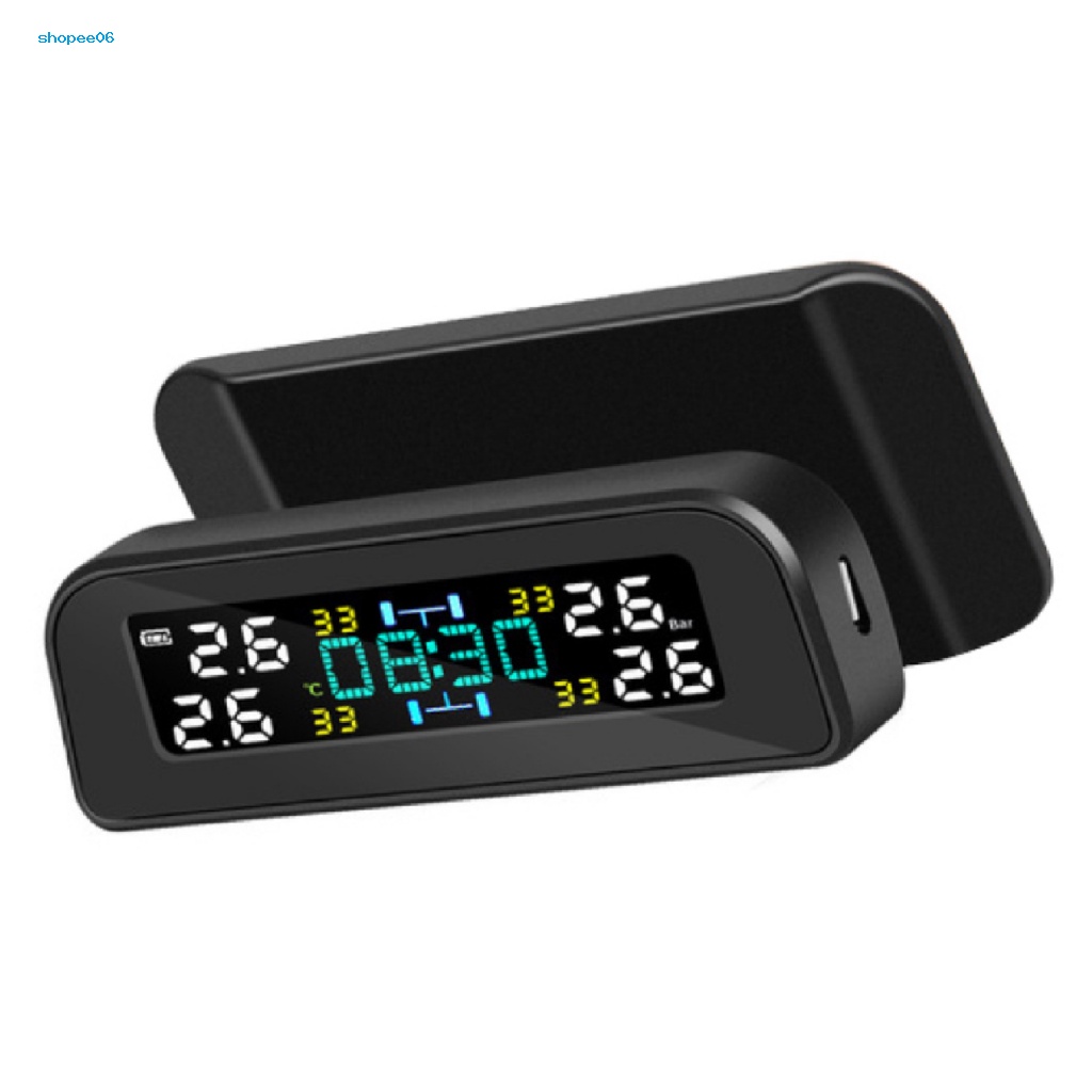 1 Bộ Hệ Thống Giám Sát Áp Suất Lốp Xe Hơi T12 Độ Chính Xác Cao Chống Ăn Mòn Độ Chính Xác Cao