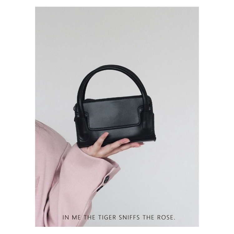 Túi Đeo Chéo Mini Hình Vuông Màu Bạc Đựng Điện Thoại Tiện Dụng