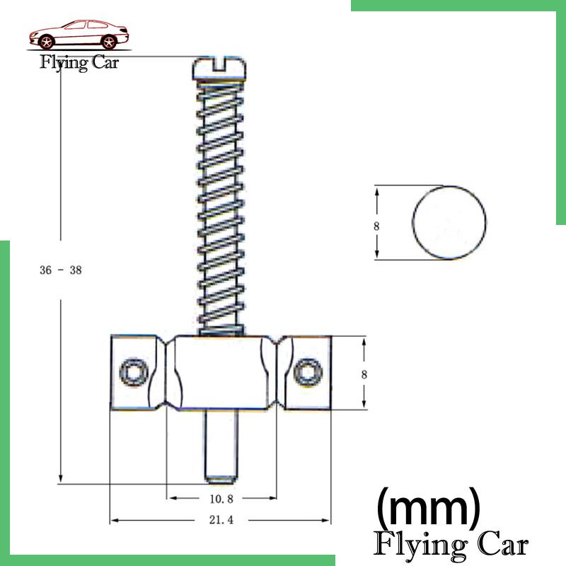 Set 3 Yên Xe Bằng Đồng Thau Thay Thế Cho Đàn Guitar Điện