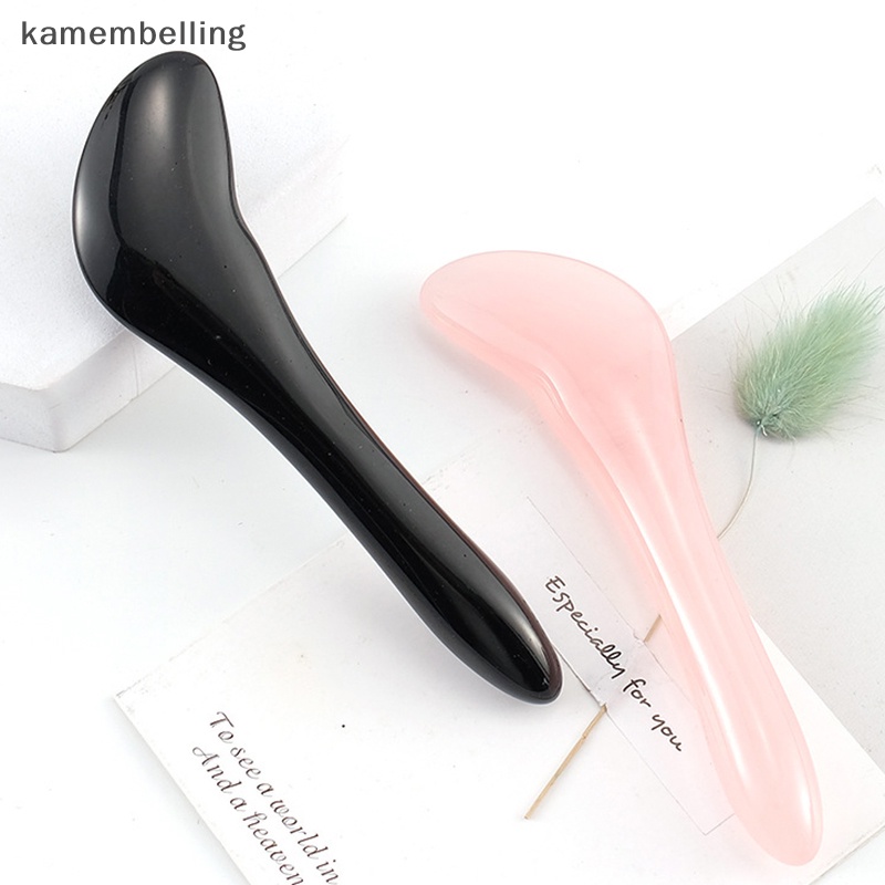 Kamembelling 1 Dụng Cụ Mát Xa Da Mặt Bằng Nhựa Resin Tự Nhiên