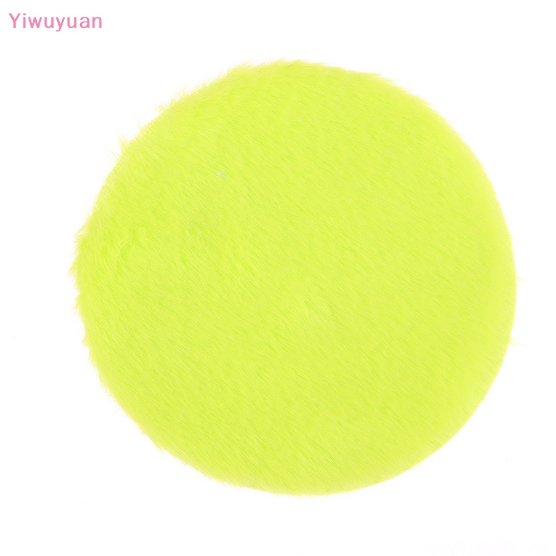 1 Thảm Lông Lót Sàn Hình Tròn Cho Nhà Búp Bê Mới