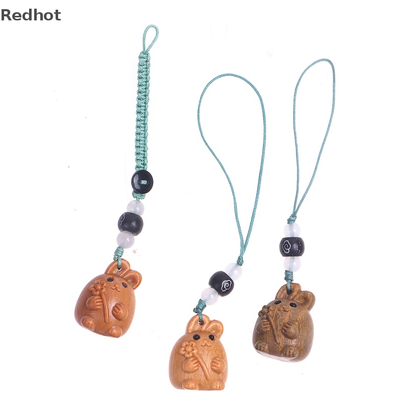 &lt; Redhot &gt; Dây Treo Điện Thoại Trang Trí Túi Xách Hình Thỏ Ba Chiều Dễ Thương