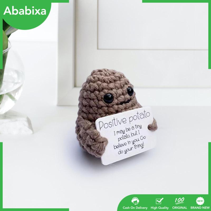 Búp Bê Dệt Kim Hình Khoai Tây Chiên Vui Nhộn Dùng Để Trang Trí Tiệc