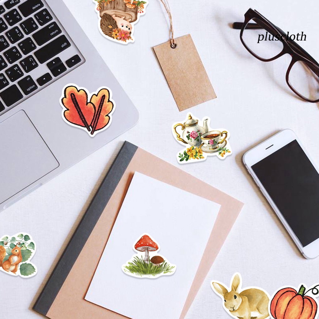 Bộ 50 Miếng Dán Trang Trí Chống Thấm Nước Dễ Thương