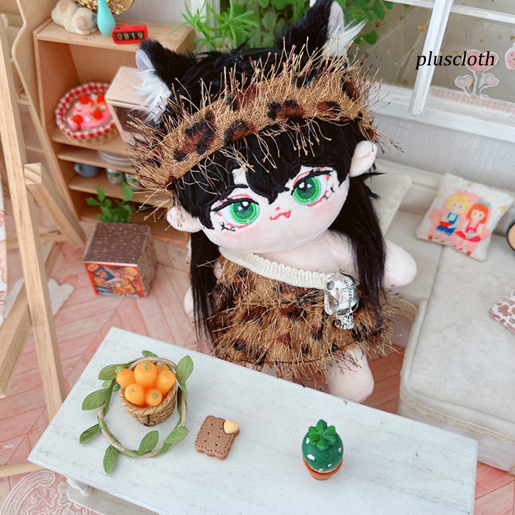 1 Bộ Phụ Kiện Tóc Trang Phục Hóa Trang Cho Búp Bê 20cm