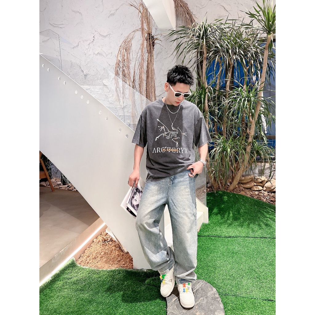 Arc88ter &amp; - 2023 Áo Thun Tay Ngắn In Hình Pickle Cổ Điển Phong Cách Mỹ